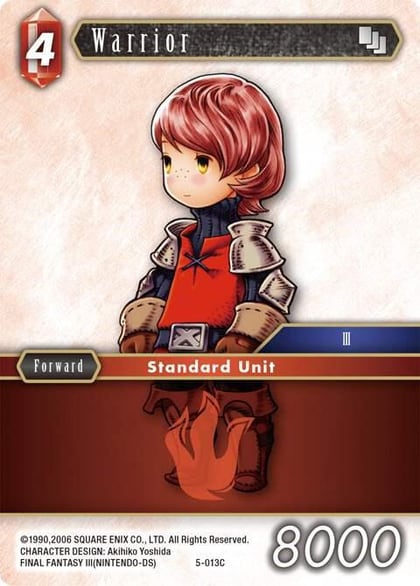 Warrior (Arc), Opus V 5-013C