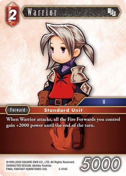 Warrior (Luneth), Opus V 5-014C