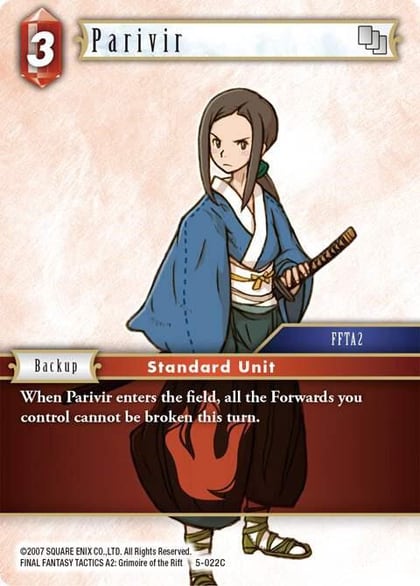 Parivir, Opus V 5-022C