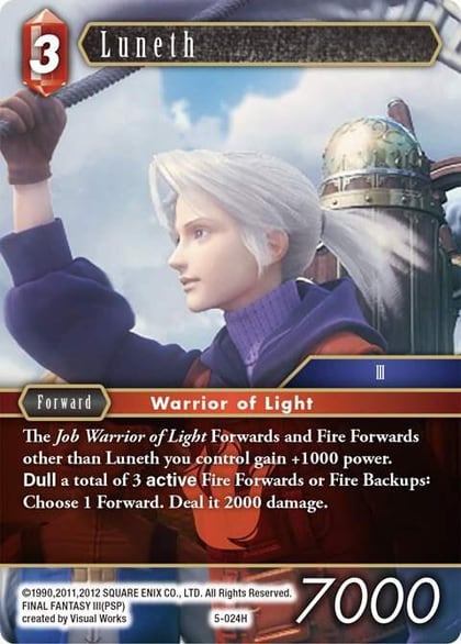Luneth, Opus V 5-024H