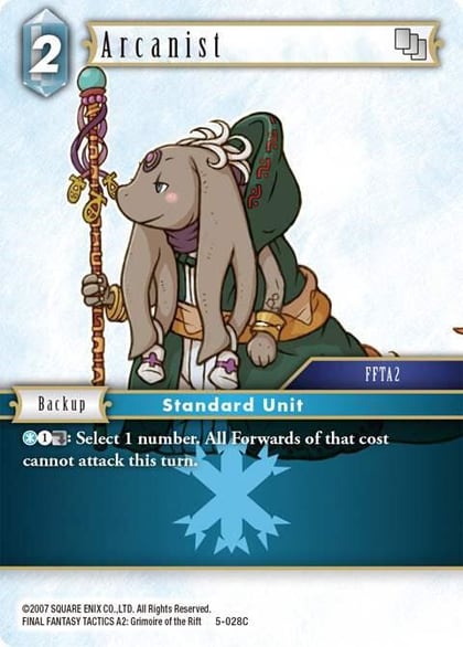 Arcanist (FFTA2), Opus V 5-028C