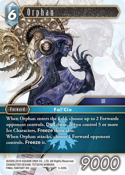 Orphan, Opus V 5-029L