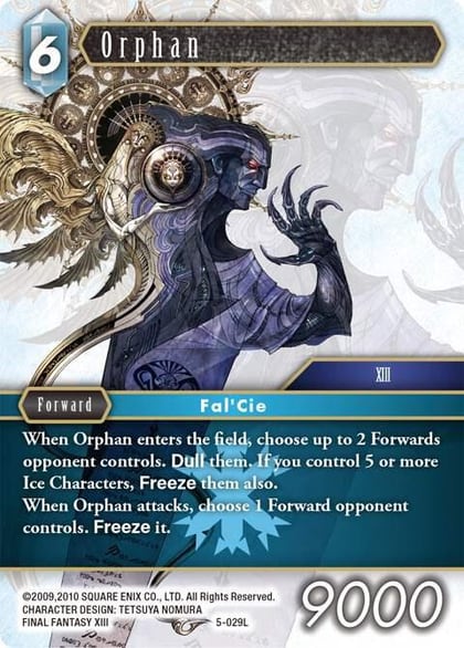 Orphan, Opus V 5-029L