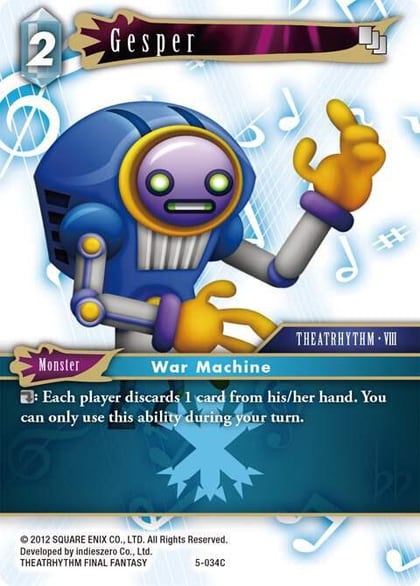 Gesper, Opus V 5-034C