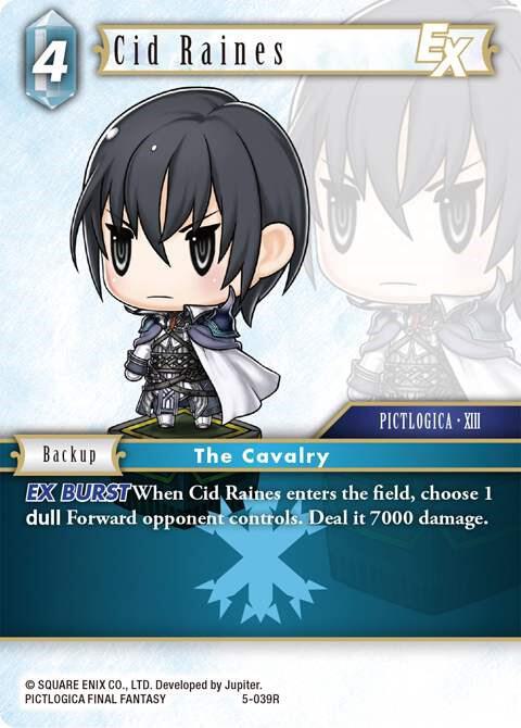 Cid Raines EX, Opus V 5-039R