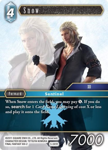 Snow, Opus V 5-041R