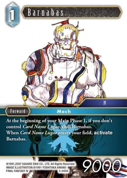 Barnabas, Opus V 5-045H