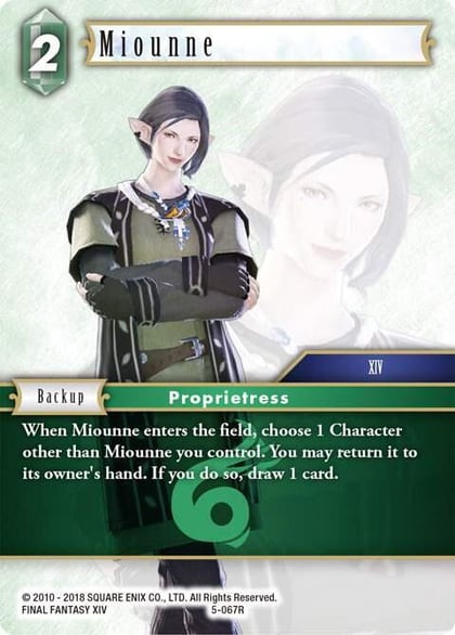 Miounne, Opus V 5-067R