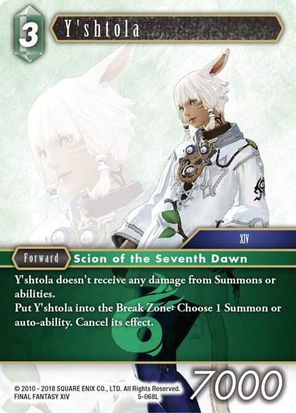 Y'shtola, Opus V 5-068L