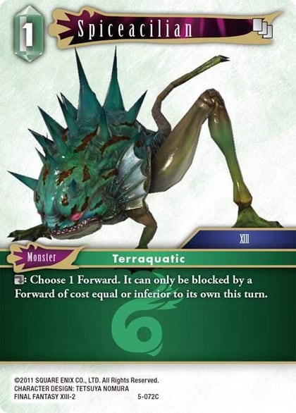 Spiceacilian, Opus V 5-072C