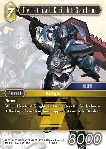 Heretical Knight Garland, Opus V 5-073R
