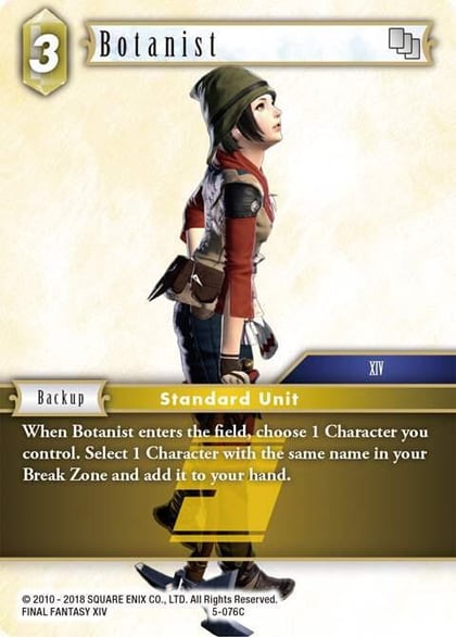 Botanist, Opus V 5-076C