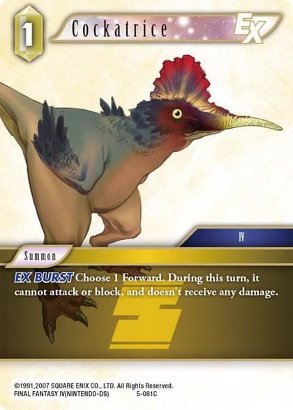 Cockatrice EX, Opus V 5-081C