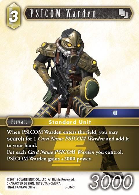 PSICOM Warden, Opus V 5-084C