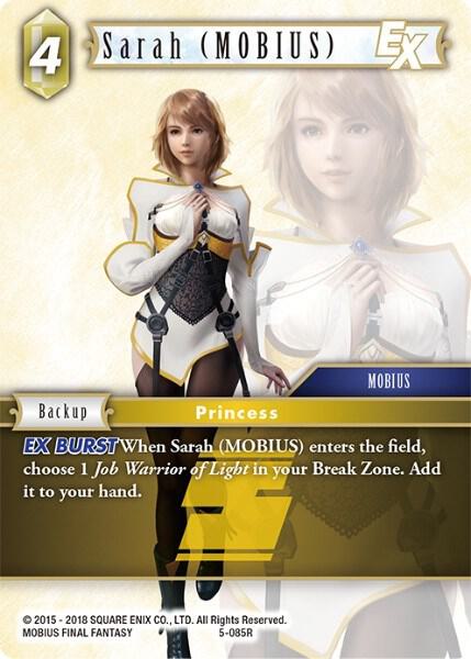 Sarah (MOBIUS) EX, Opus V 5-085R
