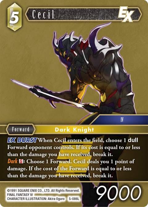 Cecil EX, Opus V 5-086L