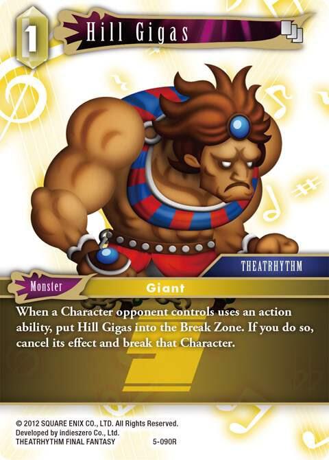 Hill Gigas, Opus V 5-090R