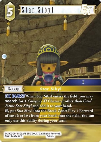 Star Sibyl EX, Opus V 5-091H