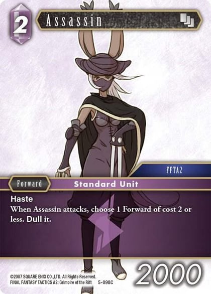 Assassin, Opus V 5-098C