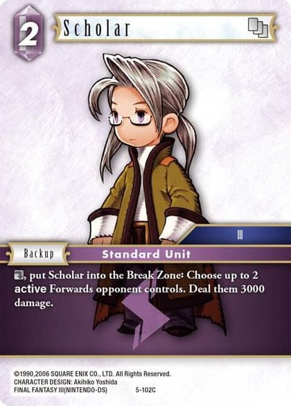 Scholar (Luneth), Opus V 5-102C