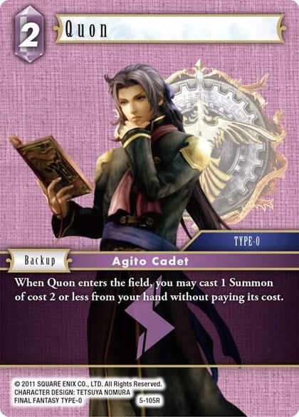 Quon, Opus V 5-105R