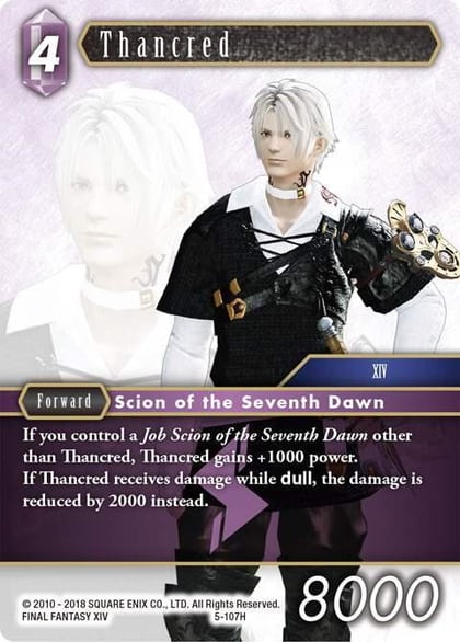 Thancred, Opus V 5-107H