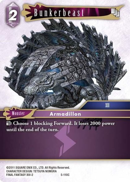 Bunkerbeast, Opus V 5-110C