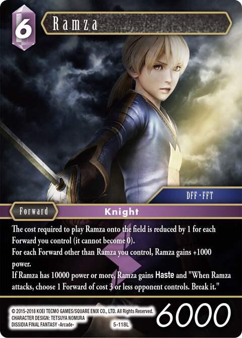 Ramza, Opus V 5-118L