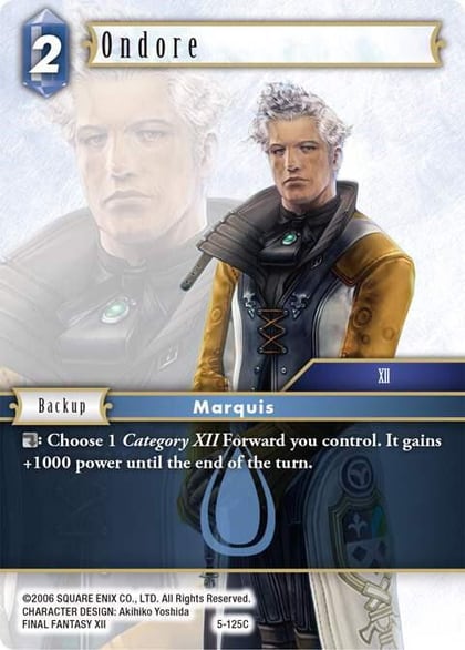 Ondore, Opus V 5-125C