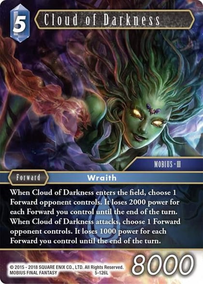 Cloud of Darkness, Opus V 5-126L
