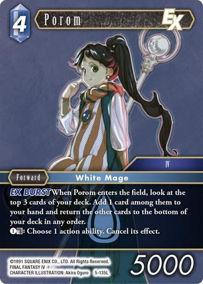 Porom EX, Opus V 5-135L