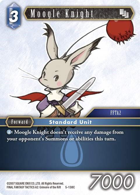 Moogle Knight, Opus V 5-138C