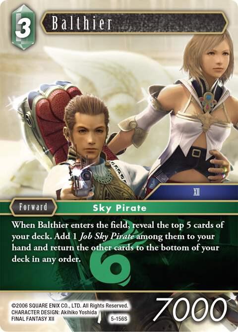 Balthier, Opus V 5-156S