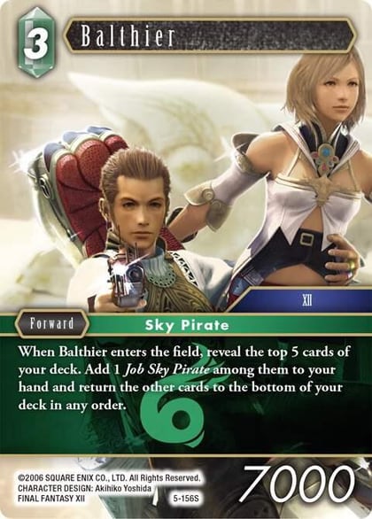 Balthier, Opus V 5-156S