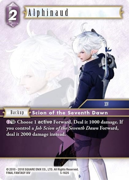 Alphinaud, Opus V 5-162S