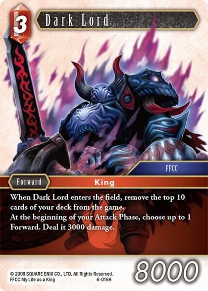 Dark Lord, Opus VI 6-016H