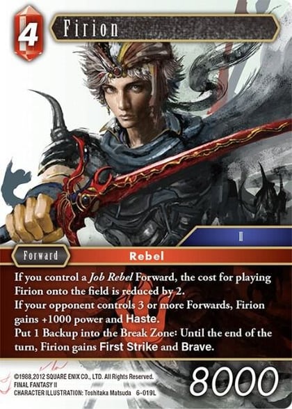Firion, Opus VI 6-019L
