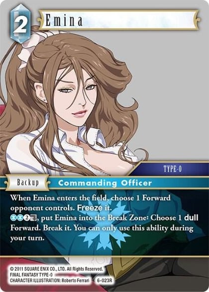 Emina, Opus VI 6-023R