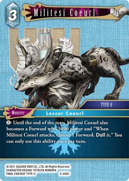Militesi Coeurl, Opus VI 6-030C