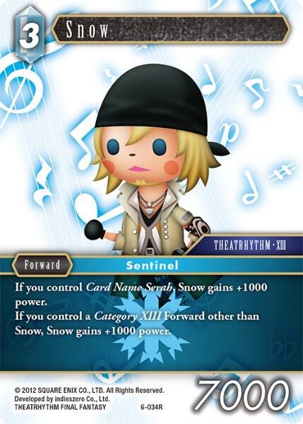 Snow, Opus VI 6-034R