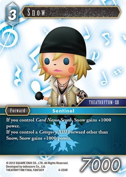Snow, Opus VI 6-034R