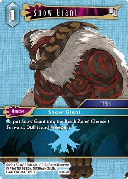 Snow Giant, Opus VI 6-035R
