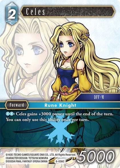 Celes, Opus VI 6-036C
