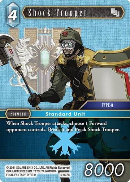 Shock Trooper, Opus VI 6-037C