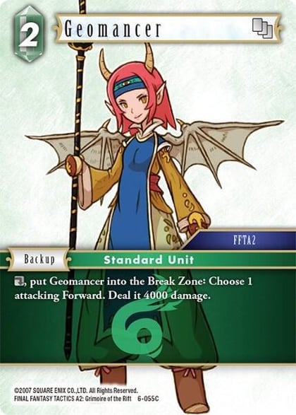 Geomancer, Opus VI 6-055C