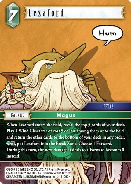 Lezaford, Opus VI 6-060H