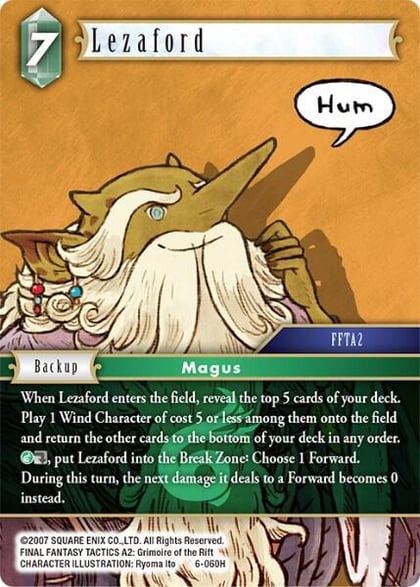 Lezaford, Opus VI 6-060H