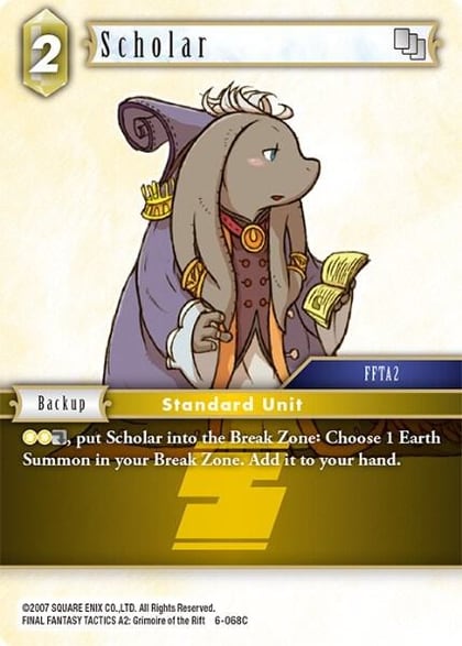 Scholar (FFTA2), Opus VI 6-068C