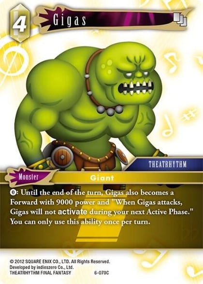 Gigas, Opus VI 6-070C