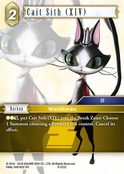 Cait Sith (XIV), Opus VI 6-072C